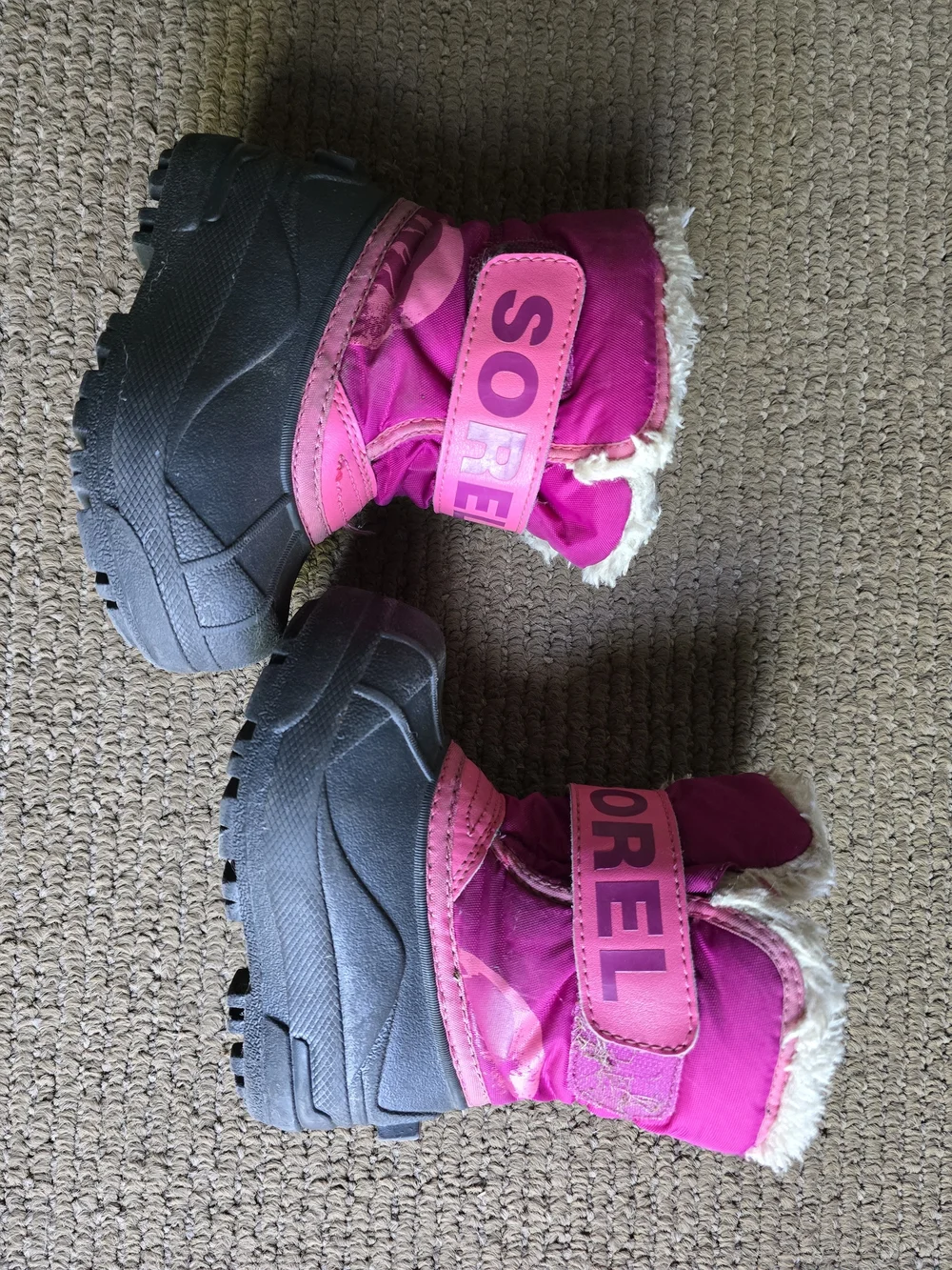 Sorel Kids' Pink Winter Boots - Waterproof Insulated Snow Boot